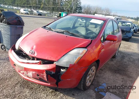 2007 Toyota Prius из США, поврежденный, VIN JTDKB20U977599578